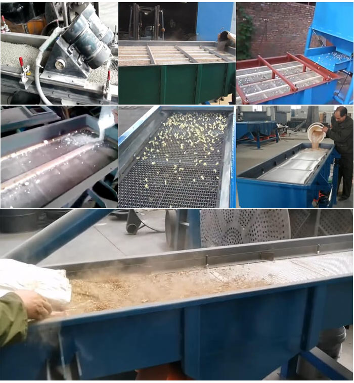 直线妖精视频在哪个网址播放，石子，沙子，砂石等物料使用现场图