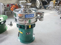 600型帶料鬥，底框加高圓形篩