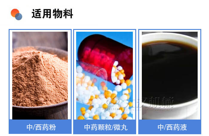 医药妖精视频在哪个网址播放适用物料：中/西药粉，中药颗粒/微丸，中/西药液。